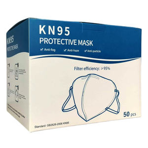 Venta al por mayor de Guangzhou, píldora de gotas para los ojos, eliminación de <span class=keywords><strong>FFP2</strong></span>, máscara facial quirúrgica, caja de embalaje de papel con logotipo personalizado para máscara facial de medicina - Product Image 1