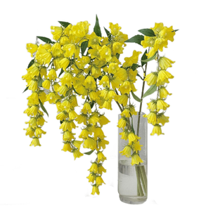 Ghirlanda di Campanule Artificiali in Seta - Realistiche Fioriture Pendenti per Decorazioni Casa e Matrimoni - Product Image 3