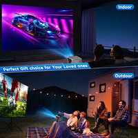 Vente en gros K6 Smart Android Projecteur Téléphone Mobile Home Cinéma Mini Portable 4K Projecteurs Full Hd Jeu Vidéo Projecteur Extérieur