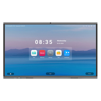 Tableau blanc interactif intelligent SHENMAIDI R65DB-L6R avec métal et verre