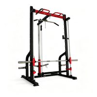 Machine Smith Hack Commerciale Multifonctionnelle avec Hack Squat pour l'entraînement de force – Équipement de Gym