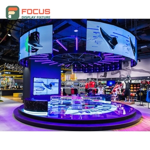 Eco Friendly Brand Store Stainless Steel Display Island Store Solution Boutique Store - Product Image 2