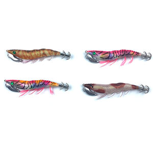 2026 GAMA Japan yo-zuri mold saltwater wooden Shrimp artificial bait <span class=keywords><strong>dtd</strong></span> <span class=keywords><strong>EGI</strong></span> squid hook jig octopus fishing lure esca per pescare - Product Image 4