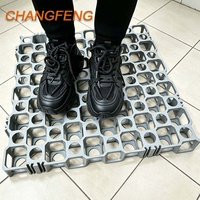 Grille en PEHD haute résistance pour gazon, grilles perméables alvéolaires pour le stationnement et les jardins, pour la stabilisation du sol sous le gazon artificiel et les terrains de sport