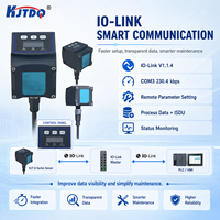 Sensor Jarak Laser Seri KJT D Deteksi Tanpa Ketergantungan Warna Jangkauan 10m untuk Objek Gelap & Terang