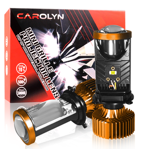 Carolyn 9006 9005 H7 H4 <span class=keywords><strong>Mini</strong></span> <span class=keywords><strong>LED</strong></span> Chiếu Đèn Pha Ống Kính 70W 15000lm <span class=keywords><strong>Mini</strong></span> H4 Bi <span class=keywords><strong>LED</strong></span> Phản Xạ <span class=keywords><strong>Mini</strong></span> Ống Kính Máy Chiếu Cho Xe Hơi - Product Image 1