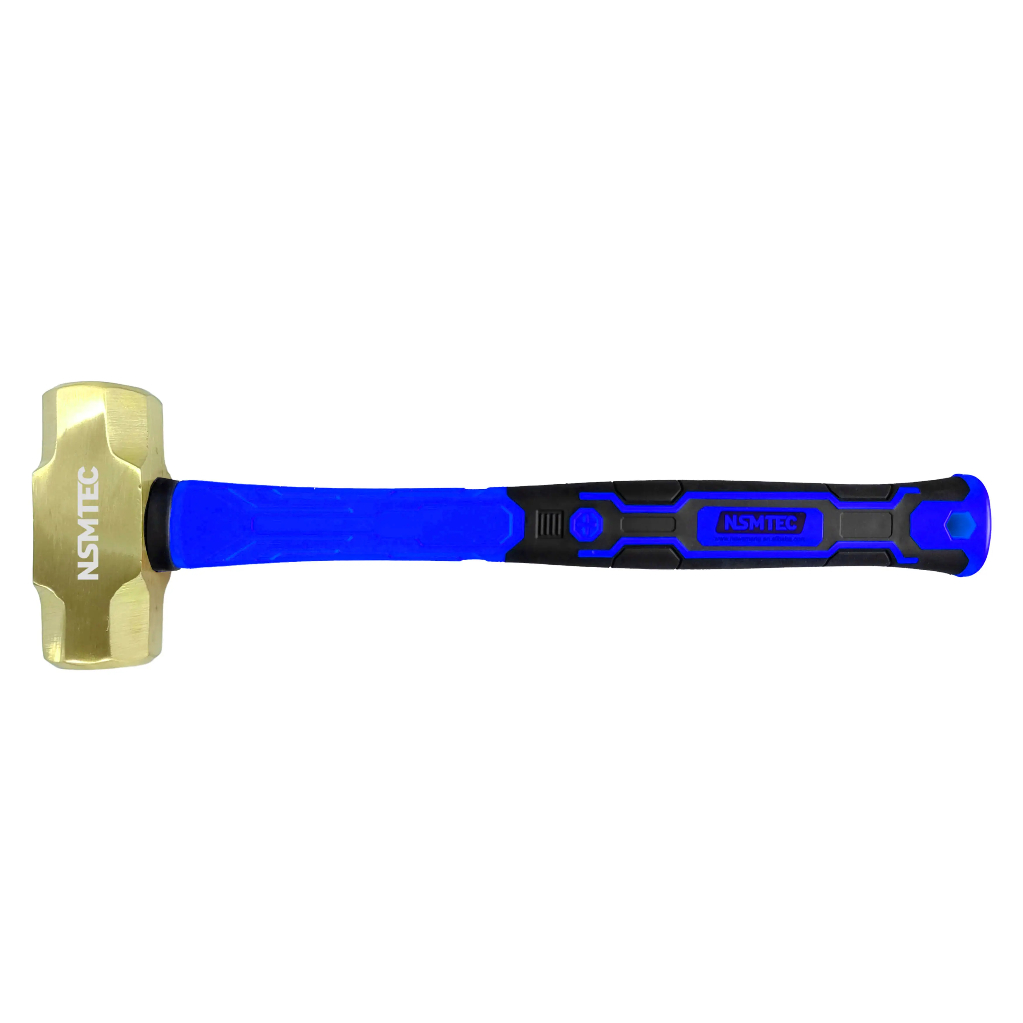 Fiberglass Handle Brass Head Drilling Bronze Sledge Hammer