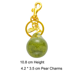 Llavero con Colgante de Fruta Estilo Dulce y Lindo, de Moda, con Dije de Pera, Accesorios para Bolso, Regalo para Niña, Joyería al por Mayor, Venta Caliente 2026 - Product Image 5
