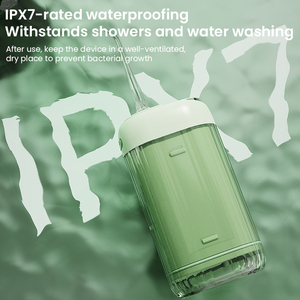<span class=keywords><strong>Irrigador</strong></span> <span class=keywords><strong>Dental</strong></span> Eléctrico Inalámbrico IPX7, <span class=keywords><strong>Irrigador</strong></span> Bucal Portátil para Limpieza de Dientes, Encías y Aparatos Ortodóncicos - Product Image 4