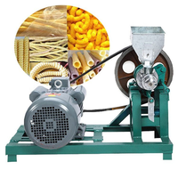Machine à snacks de maïs de petite taille, machine à snacks extrudés, machine à souffler à l'air, prix abordable, meilleur prix, broyeur de céréales de maïs, biscuit