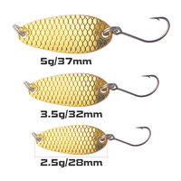 Fabricant vente en gros Luya appât métal dur mauvaise galvanoplastie problème appât Dragon échelle cheval bouche paillettes