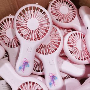 Wholesale Private Label Electric Battery Powered Mini Small Handheld Fans <b>USB</b> Rechargeable Portable Hand Held Fan - Product Image 3
