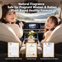 Diffuseur d'arômes portable pour voiture, élégant et durable, élimination des odeurs, 160 ml, parfum naturel, pour l'intérieur du véhicule