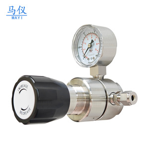 Régulateurs de pression en acier inoxydable pour hélium et ammoniac de laboratoire haute pression, azote primaire et secondaire, stock direct usine - Product Image 2
