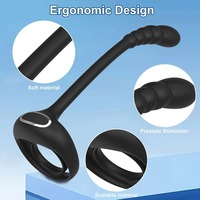 Vibrateur sans fil contrôlé par application pour stimulation anale/point G, masseur de prostate et de testicules masculin, stimulateur de plug anal, télécommande, jouet sexuel pour adulte
