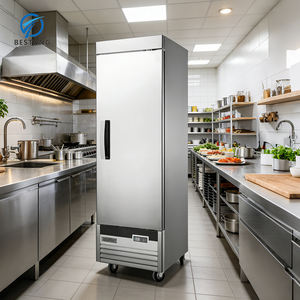 ثلاجة تجارية عمودية للبيع بالجملة مع أرفف عرض ومعدات تبريد تجارية عمودية مع شهادة ETL - Product Image 5