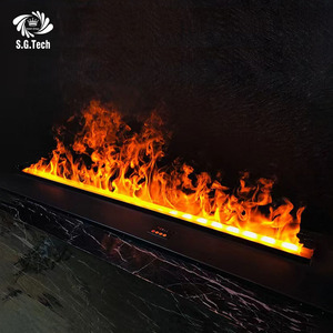 Couronne d'eau Cheminée à vapeur 3D de haute qualité Offre Spéciale l'intérieur et le salon Produit de jardin en pierre décorative Coffre-fort atmosphérique - Product Image 2