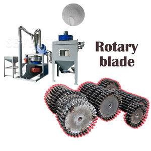 Machine à broyer le plastique PVC <span class=keywords><strong>Sevenstars</strong></span> SMW-500 200 kg/h, broyeur à rotor pour déchets de PVC rigides broyés - Product Image 3