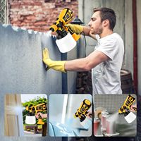 Pistolet à peinture électrique 800W, machine à peinture portable, pulvérisateur de peinture rapide