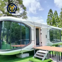 YAOQING Maison Capsule Mobile de Luxe Moderne pour l'Extérieur, Maison sur Roues, Hôtel-Resort, Bungalow Mobile