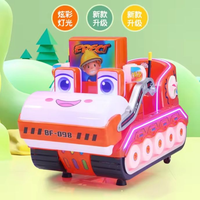 Vente chaude PP Matériel Parc D'attractions Kiddie-manèges Machine Camion Famille Monnayeur Enfants Ride Swing Machine
