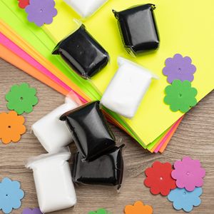 Argile polymère légère super douce de qualité supérieure 100g 500g à séchage à l'air pour la fabrication artisanale de slime, jouets et fournitures créatives - Product Image 6