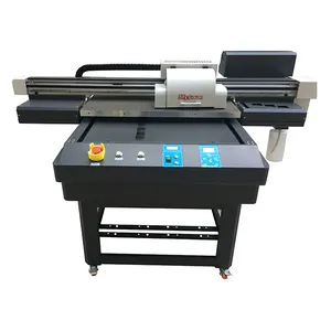 UV-Flatbettdrucker für Telefonhülle und Aufkleber 6090 Pigment Tintenstrahl mit 9060 LED-Maschine wasserdichter A1 A2 9060 Keramikdrucker