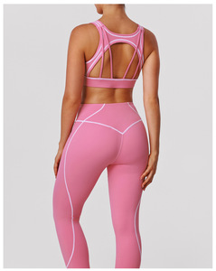 Abbigliamento <span class=keywords><strong>da</strong></span> <span class=keywords><strong>Palestra</strong></span> Personalizzato, Set Yoga Morbido, Abbigliamento Sportivo <span class=keywords><strong>da</strong></span> Donna, Completo Yoga 2 Pezzi, Set Fitness <span class=keywords><strong>da</strong></span> <span class=keywords><strong>Palestra</strong></span>, Completi Sportivi <span class=keywords><strong>da</strong></span> Donna - Product Image 3