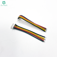 Adaptor konektor kawat tertempel UV kustom TE Molex JST 1.0 1.2 1.25 1.5 2.0 2.54 3.96mm Pitch 2 3 4 5 6 7 8 9 10 Kabel Kawat Pin