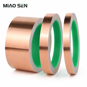 Conductive Heat-Resistant Copper Foil Adhesive Tape EMI Shielding Electric Barrier Masking Tape <strong>Snail</strong> Slug <strong>Repellent</strong> Stained - Product Image 2