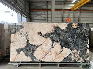 Lastra in Porcellana Moderna Resistente all'Usura per Piani Cucina, Nero 1600*3200*12MM, <span class=keywords><strong>Pietra</strong></span> Sinterizzata Lucidata - Product Image 1