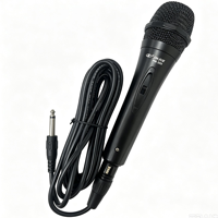 Microphone dynamique portable PM 209 pour karaoké, microphone filaire pour enseignement et conférences en église
