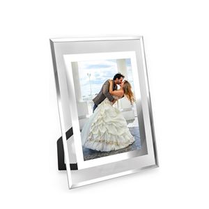 กรอบรูปคริสตัลสร้างสรรค์ขายส่ง ขนาด 4x6 5x7 6x8 นิ้ว A4 กรอบใส่ใบรับรองสิทธิบัตร กรอบรูปข้างเตียง กระจกใส ทันสมัย - Product Image 1
