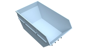 Rubble Garbage Collection Container Industrial <b>Waste</b> <b>Treatment</b> <b>Machinery</b> 5M Hardox ST-52/ST-37 Material BDB BDB.60105-A for - Product Image 4