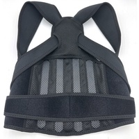 Ceinture Correctrice de Posture Dorsale, Conception Épaules Dégagées, Invisible, Anti-Bosses, Réglable, en Polyester Anti-Bactérien, pour Adultes (Hommes et Femmes)