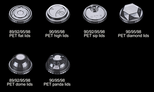 Trong suốt tùy chỉnh in logo dùng một lần lấy đi ly nhựa PET uống cốc cà phê lạnh ly có nắp đậy và ống hút - Product Image 6