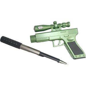 Design unico penna regalo set per bambini promozionale a forma di pistola penna a sfera per il ragazzo - Product Image 4