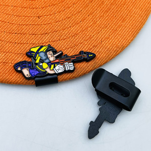Clip para Gorra de Golf con Diseño de Calavera de Halloween, Aleación de Zinc, Esmalte, Personaje de Dibujos Animados, Accesorio para Uso en Exteriores - Product Image 4