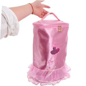 7453 carino ricamo danza Ballerina rosa zaino con Tutu abito regalo di compleanno <span class=keywords><strong>per</strong></span> bambine e bambine - Product Image 1