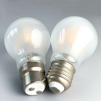 Ampoule LED à filament Edison ST64 A60, filament vintage 120LM/W, globe en verre AC 80, E27, verre fumé à intensité variable