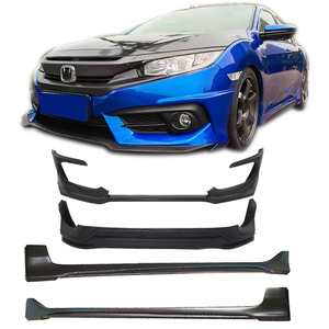 Kits de Carrocería Estilo Tailandés para 2016-2018, Difusor Trasero, Labio Delantero, Faldones Laterales, Material ABS, Accesorios para Automóviles - Product Image 1