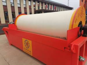 Nass-Trommel-Mineralabscheider Energiesparende Magnetische Separatorenanlage Recyclingmaschine zur Trennung von Eisenmetallen - Product Image 6