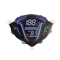 Harga Pabrik Terlaris Speedometer Tachometer Odometer Motor 12V Cocok untuk Yamaha SRL115 FI LAGENDA 115Z