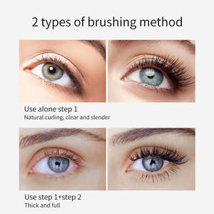 <span class=keywords><strong>Mascara</strong></span> <span class=keywords><strong>cils</strong></span> 4D en fibre de soie <span class=keywords><strong>Mascara</strong></span> 2 en 1 pour un <span class=keywords><strong>effet</strong></span> d'allongement et d'épaississement naturel <span class=keywords><strong>Mascara</strong></span> imperméable de marque privée - Product Image 2