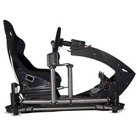 Simulateur de course de piste G-Force de conduite de voiture de niveau suivant avec l'ajustement de siège de confort