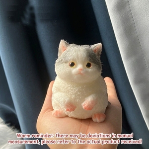 Hand Painted EVA Giant Fat <b>Cat</b> <b>Squishy</b> Anti-Stress Anxiety Relief Sensory Toy for Girls Boys Children Cute Ornament Gift - Product Image 4