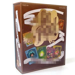 เกมไพ่ไปที่ห้องน้ำ สำหรับผู้เล่น 2-6 คน อายุ 6 ปีขึ้นไป เกมปาร์ตี้สำหรับครอบครัว เกมกระดานแบบอินเทอร์แอคทีฟ เกมไพ่แสนสนุกพร้อมเสียงหัวเราะ - Product Image 1