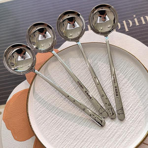 Cuchara de Sopa de Acero Inoxidable DF BC 316, Grado Alimenticio, Mango Largo, Apta para Lavavajillas y Horno, Sostenible, para el Hogar, para Olla Caliente - Product Image 4