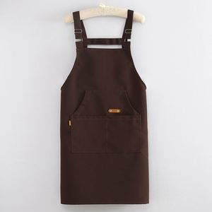 Delantales de Lona Gruesa Personalizados al por Mayor, Impermeables, Resistentes al Aceite, Delantal de Limpieza con Logotipo Personalizado - Product Image 5