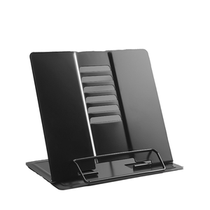 Có thể điều chỉnh Double-Tier Máy tính để bàn đọc sách đứng đơn giản kệ sách cho học sinh tiểu học với kim loại cuốn sách Clip hỗ trợ chủ - Product Image 6